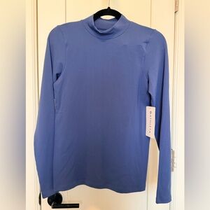 Athleta Blue Long Sleeve Top